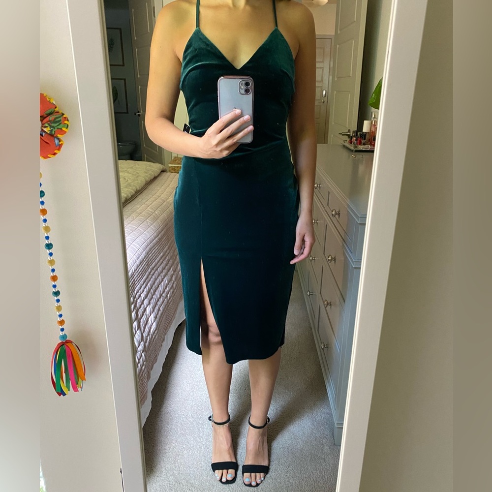 Express | Velvet dress